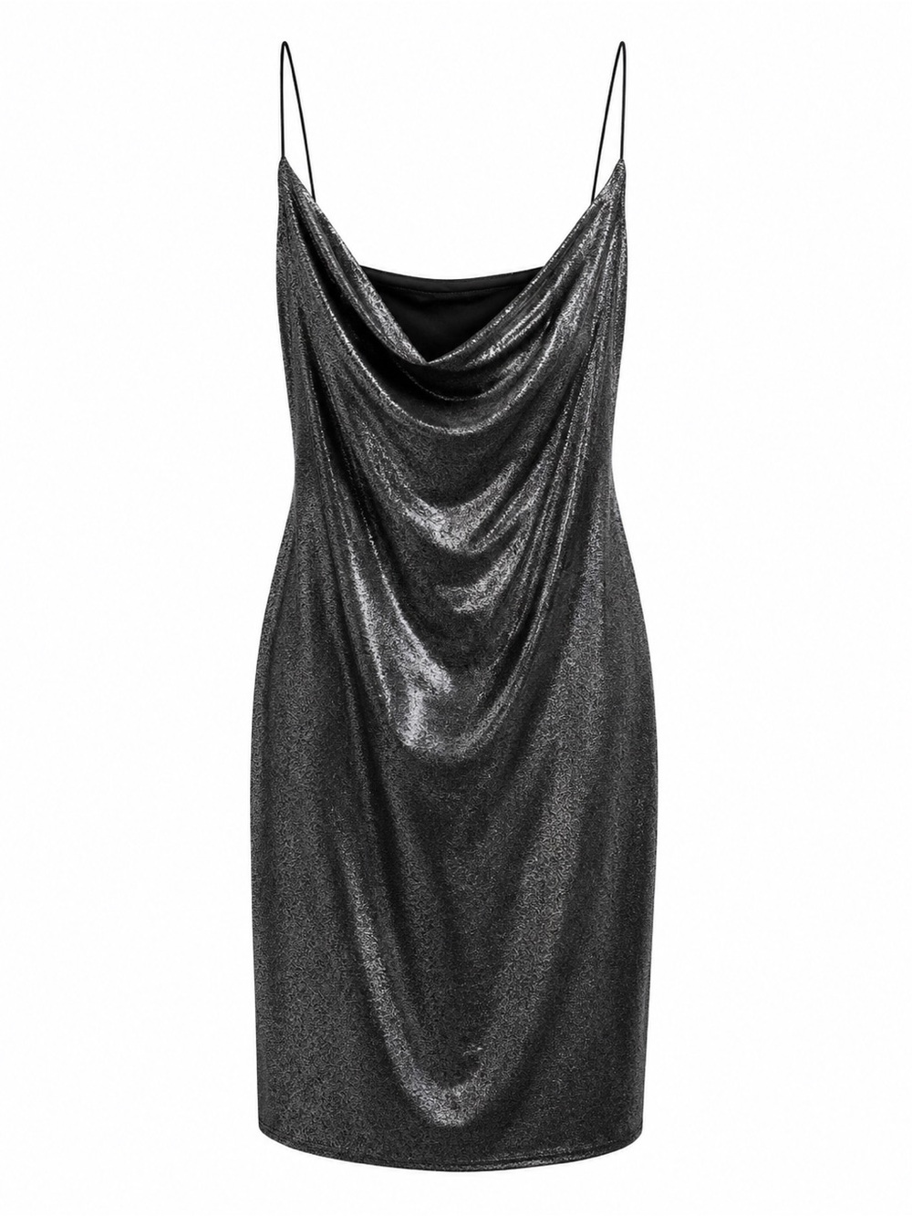 Metallic Midnight Shimmer Dress